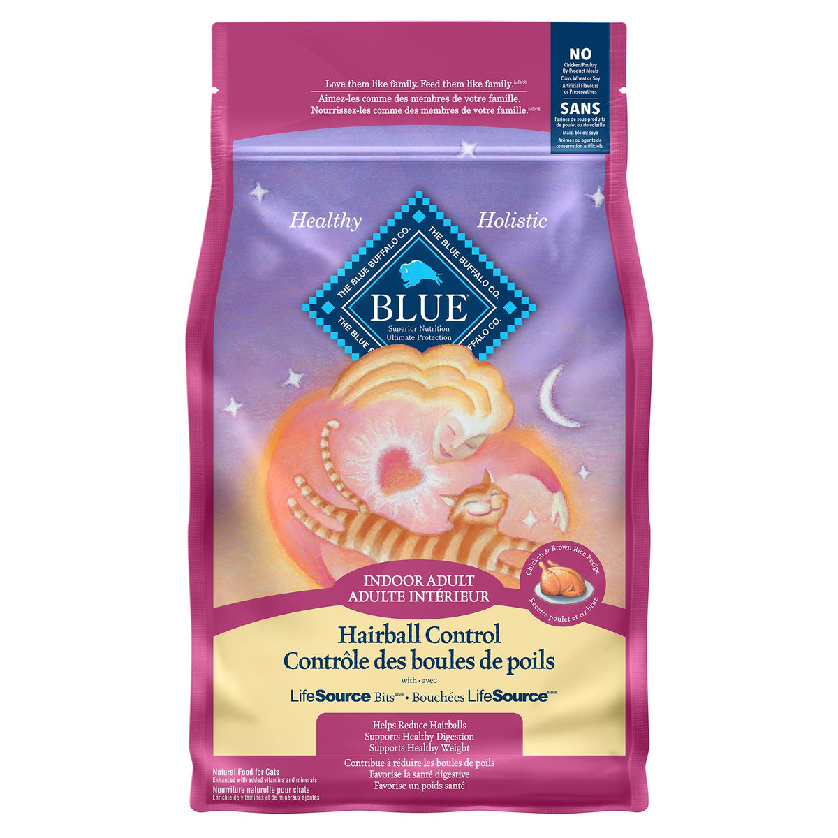 Blue buffalo hairball clearance control