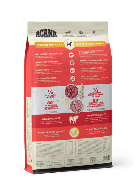 Acana 2025 red bag