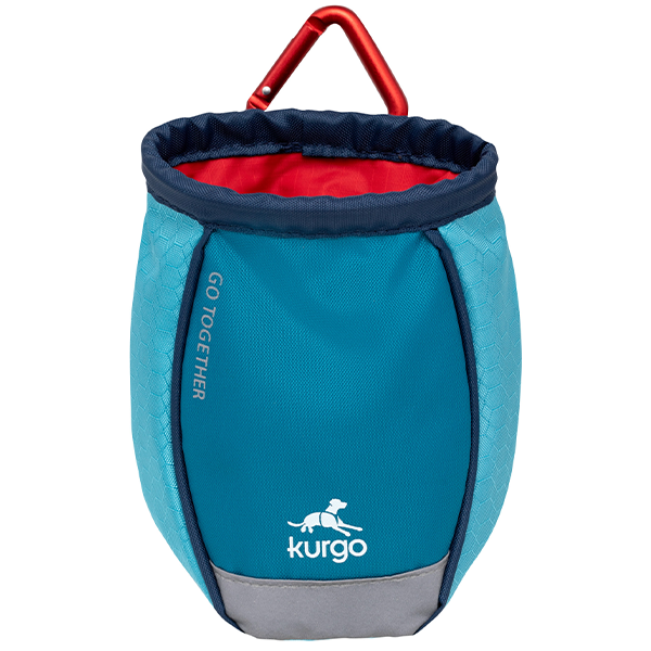 Kurgo Go Stuff It Treat Bag Coastal Blue