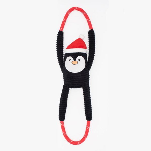 Holiday Item ZippyPaws Holiday RopeTugz Penguin