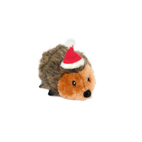 Holiday Item ZippyPaws Holiday Plush Hedgehog Small