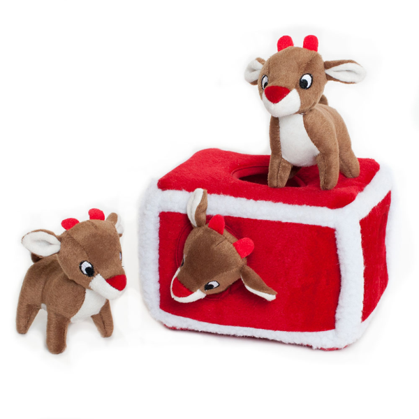 Holiday Item ZippyPaws Holiday Burrow Reindeer Pen