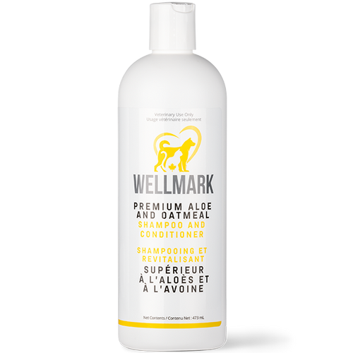 Wellmark Aloe & Oatmeal Shampoo & Conditioner 473ml Dog & Cat