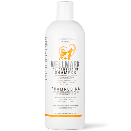 Wellmark Chlorhexidine Shampoo 473ml Dog & Cat