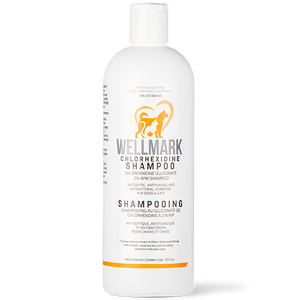 Wellmark Chlorhexidine Shampoo 473ml Dog & Cat