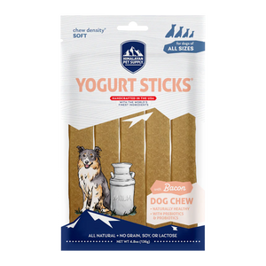 Himalayan Yogurt Sticks Bacon 136g Dog Chews