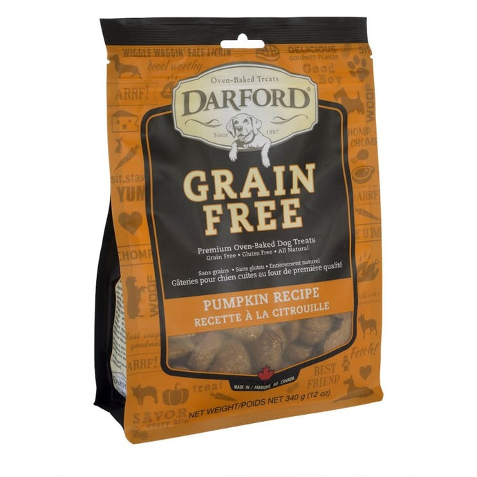 Darford Grain Free Pumpkin 340g Dog Biscuits