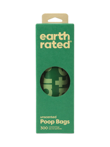 Earth Rated Unscented Grab & Go 300 Poop Bags