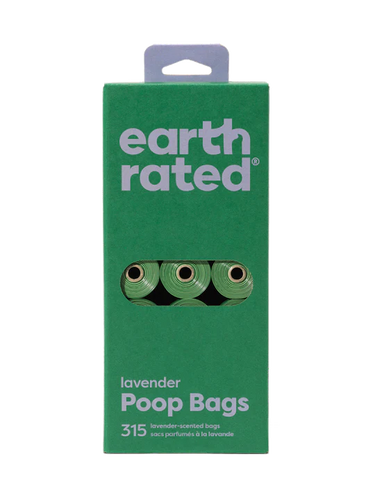 Earth Rated Lavender Scented Refill Rolls 315 Poop Bags