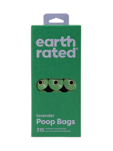 Earth Rated Lavender Scented Refill Rolls 315 Poop Bags