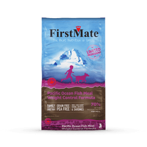 FirstMate Limited Ingredient Pacific Ocean Fish Meal – Weight Control Formula Dry Dog Food