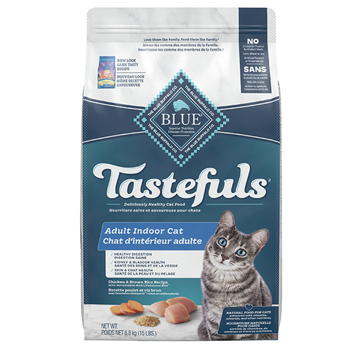 Blue Buffalo Tastefuls Adult Indoor Chicken & Brown Rice Cat Food