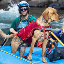 Load image into Gallery viewer, Kurgo Surf N Turf Life Jacket Chili Red