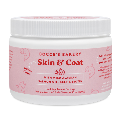 Bocce's Bakery Skin & Coat Dog Supplements