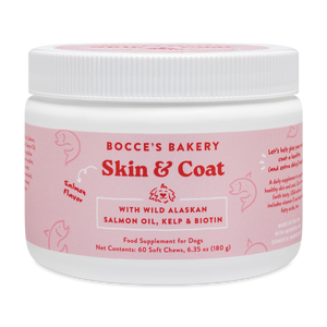 Bocce's Bakery Skin & Coat Dog Supplements