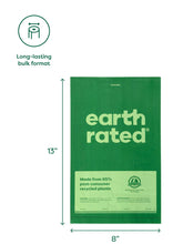 Load image into Gallery viewer, Earth Rated Unscented Grab &amp; Go 300 Poop Bags