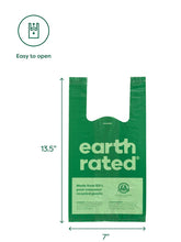 Load image into Gallery viewer, Earth Rated Unscented Easy-Tie Handle 120 Poop Bags