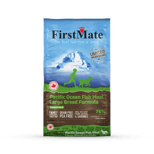 FirstMate Limited Ingredient Pacific Ocean Fish Meal – Large Breed Formula Dry Dog Food