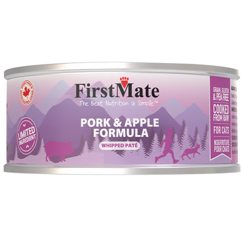 FirstMate Limited Ingredient Pork & Apple 156g Canned Cat Food