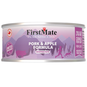 FirstMate Limited Ingredient Pork & Apple 156g Canned Cat Food