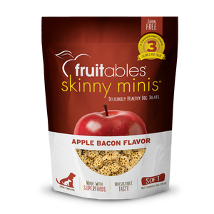 Fruitables Skinny Minis Apple Bacon 141g Dog Treats