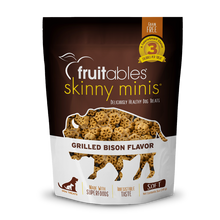 Load image into Gallery viewer, Fruitables Skinny Minis Grilled Bison 141g Dog Treats