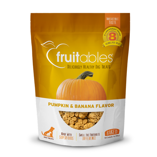 Fruitables Crunchy Pumpkin & Banana 198g Dog Treats