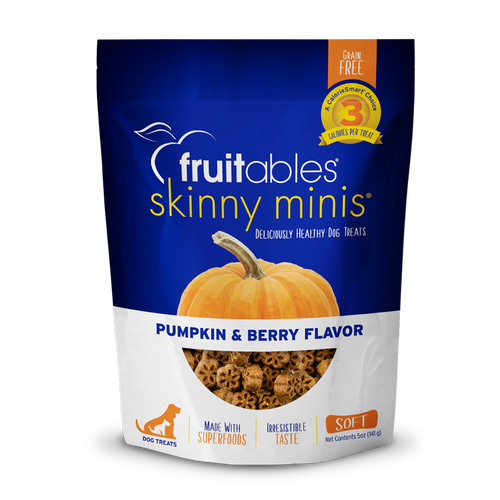 Fruitables Skinny Minis Pumpkin & Berry 141g Dog Treats