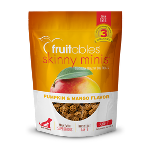 Fruitables Skinny Minis Pumpkin & Mango 141g Dog Treats