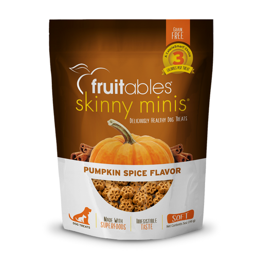 Fruitables Skinny Minis Pumpkin Spice 141g Dog Treats