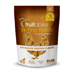 Fruitables Skinny Minis Rotisserie Chicken 141g Dog Treats