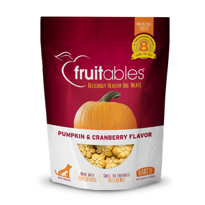 Fruitables Crunchy Pumpkin & Cranberry 198g Dog Treats