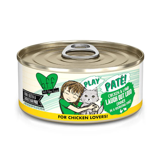 Weruva BFF PLAY Paté Chicken & Lamb Laugh Out Loud Cat Food