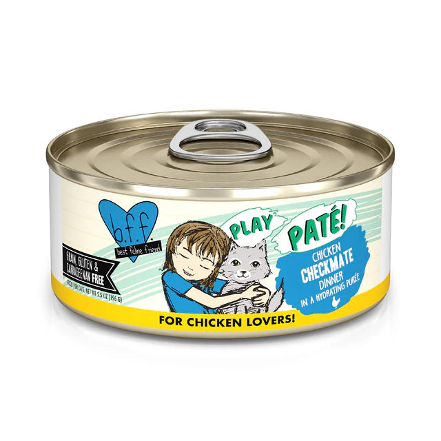 Weruva BFF PLAY Paté Chicken Checkmate Cat Food