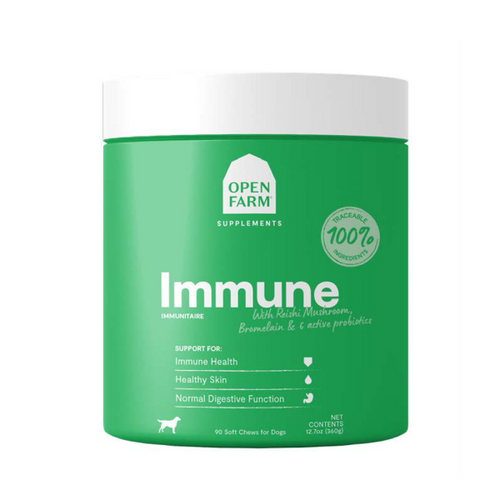 Open Farm Immune Health Supplement Dog Chews