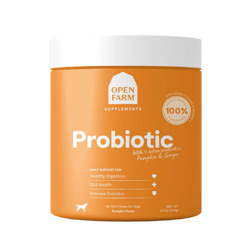 Open Farm Probiotic Food Supplement Dog Chews