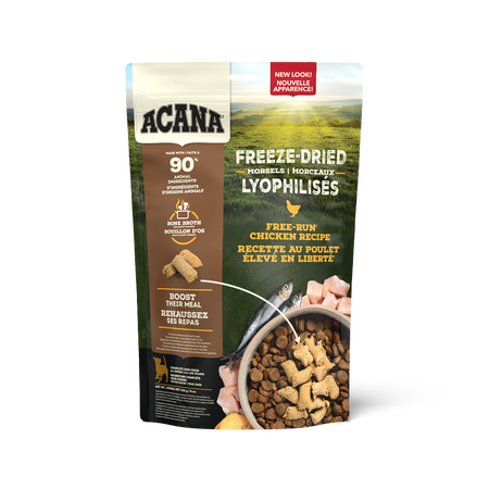 Acana Free-Run Chicken Morsels 227g Freeze Dried Dog Food