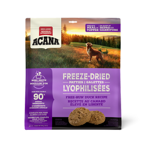 Acana Free-Run Duck Patties 397g Freeze Dried Dog Food