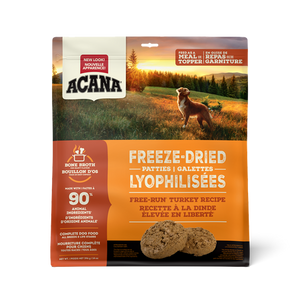 Acana Free-Run Turkey Patties 397g Freeze Dried Dog Food