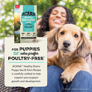 Acana Healthy Grains Sea to Farm Puppy Dry Dog Food