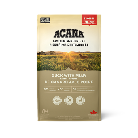 Acana Singles Limited Ingredient Diet Duck with Pear Dog Food