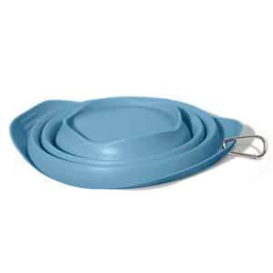 Kurgo Collaps-A-Bowl Travel Bowl Blue 710ml