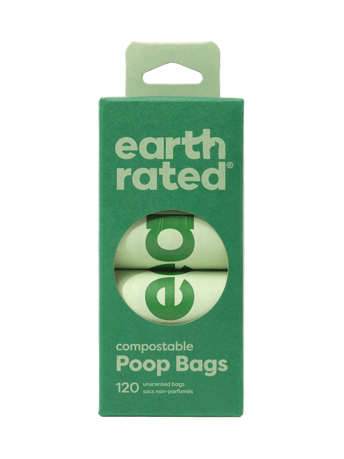 Earth Rated Certified Compostable 120 Poop Bags