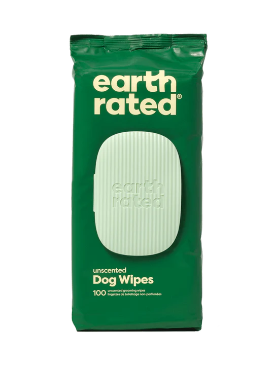 Earth Rated Textured Dog Grooming Wipes