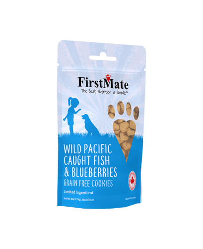 FirstMate Wild Pacific Caught Fish & Blueberries Dog Treats