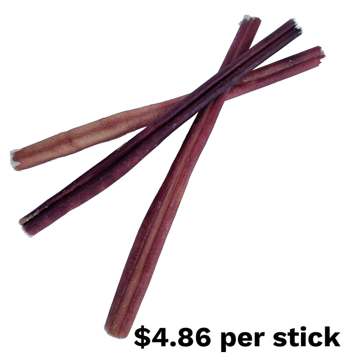 Free Range Bully Stick Standard 11-12 inch 50 Pack Dog Chew Odour Controlled