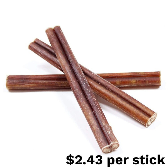 Free Range Bully Stick  Standard 5-6 inch 50 Pack Dog Chew Odour Controlled