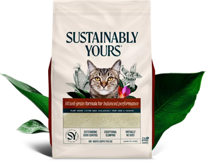 PetFive Sustainably Yours Mixed Grain Odour Control 11.8kg Cat Litter