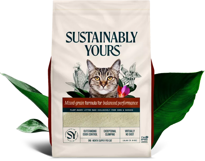 PetFive Sustainably Yours Mixed Grain Odour Control 11.8kg Cat Litter