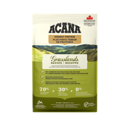 Acana Highest Protein Grasslands Dog Food